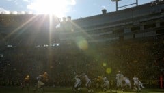 Rund um das Lambeau Field der Green Bay Packers findet ab Donnerstag der NFL-Draft statt.