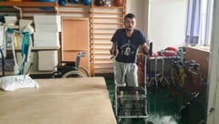 2020 erkrankte Atilla Molnar an GBS. Zehn Tage lang lag er auf der Intensivstation im UK St. Pölten. Danach kämpfte er sich zurück ins Leben. (Bild: Molnar Attila)