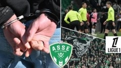 Eklat in der französischen Ligue 1 (Bild: AFP/AFP / SID)