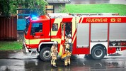 Ein Löschwagen wie dieser rückt nun in Bosnien zu Einsätzen aus