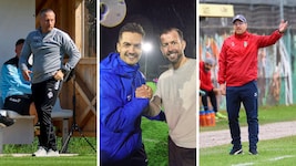 Schaider, Schnöll, Scherer, Knaus (von links). (Bild: Tröster Andreas)