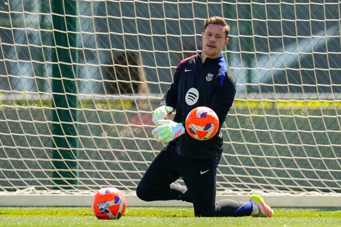 Marc-Andre ter Stegen arbeitet an seinem Comeback.