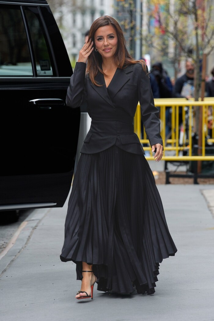 Auch dieser schwarze Look war wirklich sehenswert.