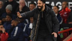 Auch Ruben Amorim konnte United nicht in die Spur bringen. (Bild: AFP/OLI SCARFF)