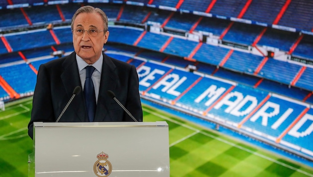 Real-Präsident Florentino Pérez ist auf der Suche nach einem neuen Trainer.