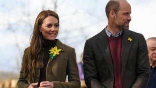 Prinzessin Kate und Prinz William feiern ihren 14. Hochzeitstag in Schottland.  (Bild: APA/AFP/POOL/Jaimi Joy)