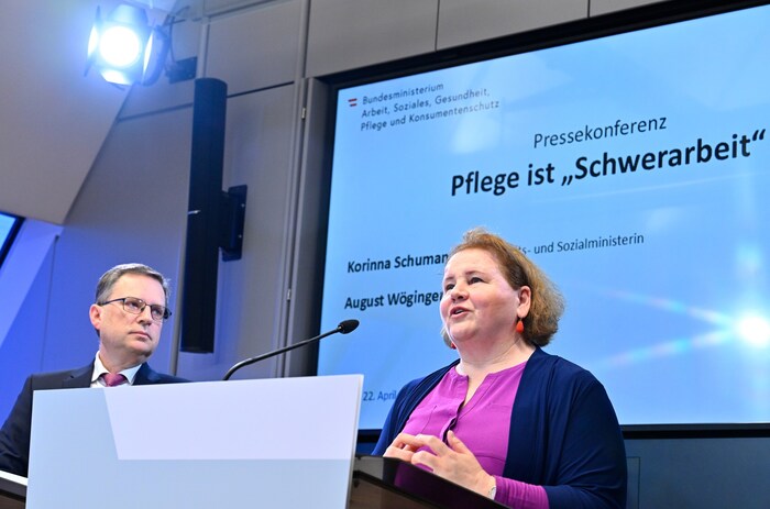 Wöginger und Schumann präsentierten die Reform