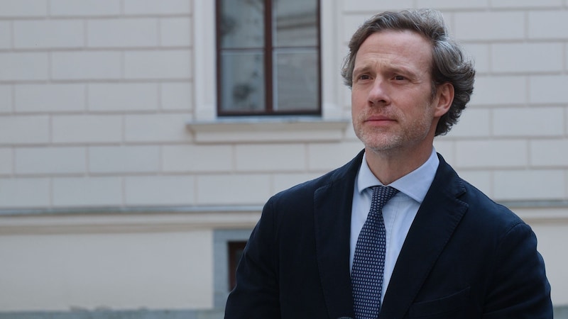 Pierer-Mobility- und KTM-AG-Vorstandschef Gottfried Neumeister am 25. Februar 2025. Wenige Minuten zuvor hatte es von den Gläubigern grünes Licht für den Sanierungsplan gegeben. (Bild: Pressefoto Scharinger/Daniel Scharinger)