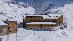 Im Winter war die Rudolfshütte zu mehr als 90 Prozent ausgelastet: Noch liegt auf 2300 Meter ...