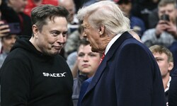 Elon Musk mit Donald Trump
