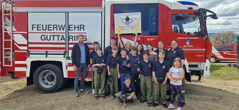 Die Feuerwehrjugend Guttaring  (Bild: Feuerwehr Guttaring)