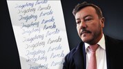 Signa-Gründer Benko: Auf dem Laptop der Schwester fanden Ermittler diese Unterschriften.