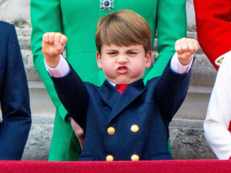 Prinz Louis in seinem Element – wenn‘s fad wird, wird selbst Action gemacht! (Bild: Viennareport)