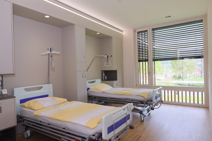 Die neuen Zimmer werden besonders hell und freundlich gestaltet.