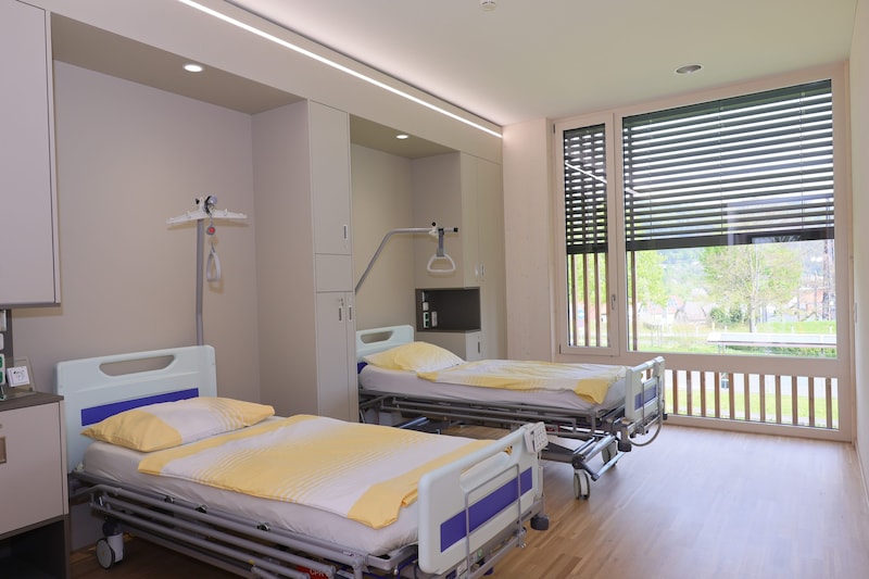 Die neuen Zimmer werden besonders hell und freundlich gestaltet. (Bild: Meieregger)