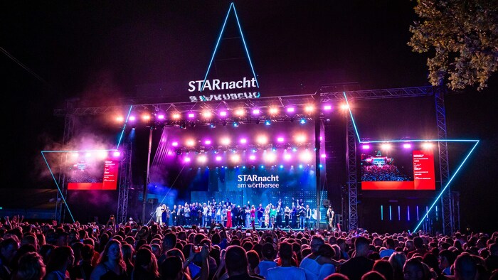 In der Starnacht-Arena am Wörthersee gibt der Italiener sein Bühnen-Comeback.