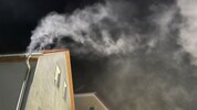 Nachbarn wurden auf den Brand aufmerksam.