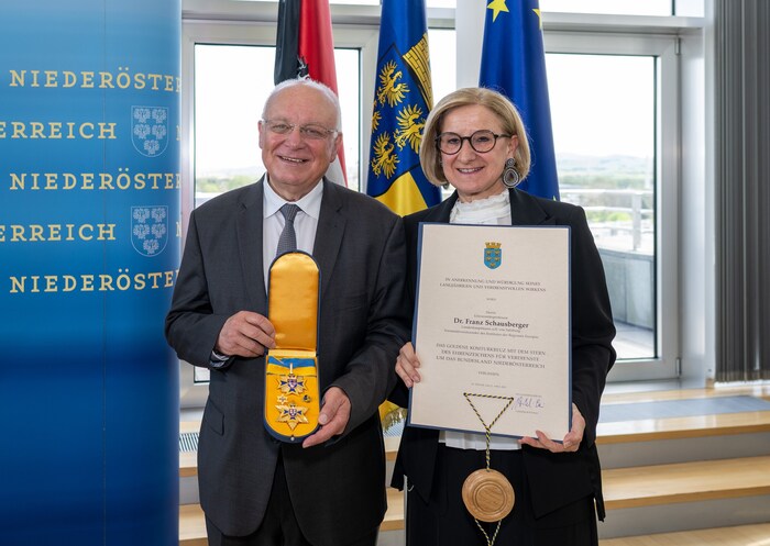 Franz Schausberger verbindet auch familiär viel mit Niederösterreich.