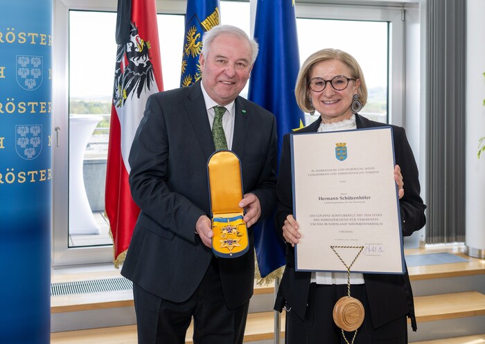 Hermann Schützenhöfer ist in Niederöstereich geboren.