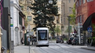 Die Grazer Münzgrabenstraße soll für Öffi-Fahrer attraktiver werden – das ist ein Projekt des Mobilitätsplanes. (Bild: Jauschowetz Christian)