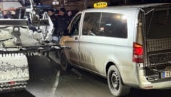 Mit diesem Taxi-Bus passierten die „wilden Szenen“ bei der Ski-WM. (Bild: zVg)
