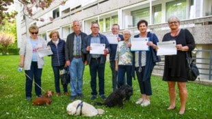 Die Bewohner der Goethesiedlung wollen das Vorhaben zu Fall bringen. (Bild: Tröster Andreas)