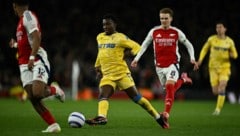 Crystal Palace stellte Arsenal vor eine schwierige Aufgabe. (Bild: AFP/BEN STANSALL)