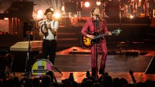 Zwei alte Freunde auf großer Weltreise: Jeremiah Fraites und Wesley Schultz, die Köpfe der Lumineers. (Bild: Andreas Graf)