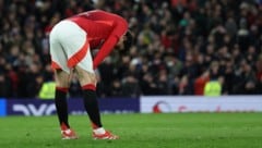 Victor Lindelöf musste das Stadion aus persönlichen Gründen verlassen. (Bild: AFP/APA/Darren Staples)