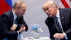 Rückt der Trump-Putin-Frieden näher? In den Verhandlungen über den Ukraine-Krieg sieht der US-Präsident eine Einigung mit Russland erreicht. (Bild: AP/Evan Vucci)