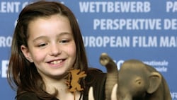 Die Schauspielerin Sophie Nyweide während der Berlinale 2009 in Berlin, wo ihr Film „Mammoth“ ...