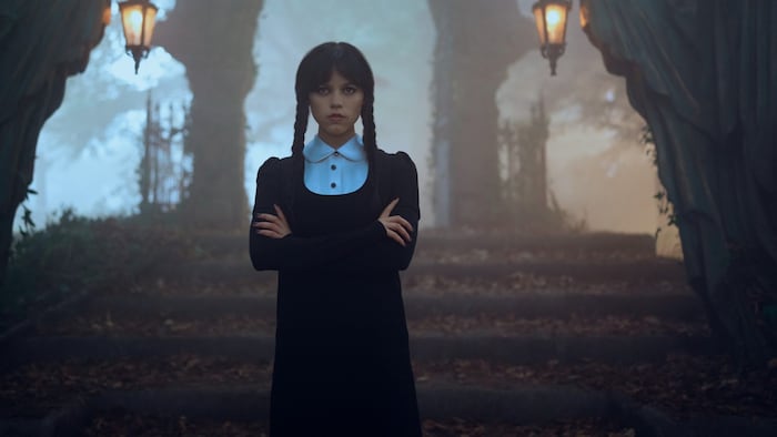 Jenna Ortega als „Wednesday“