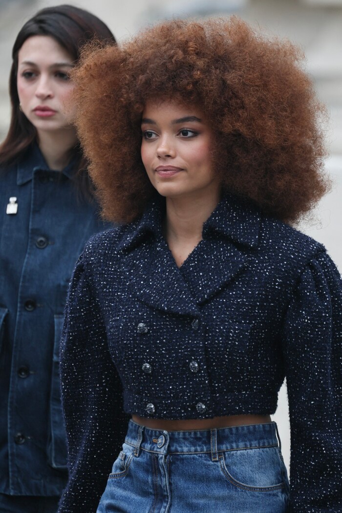 Die Modemarke Chanel hat die junge Schauspielerin bereits entdeckt. Das Bild zeigt sie im März ...
