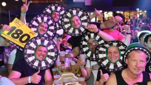 Die Darts-Fans sind für ihre kreativen Kostümierungen bekannt.