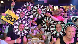 Die Darts-Fans sind für ihre kreativen Kostümierungen bekannt.
