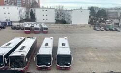 Die Anrainer im 23. Bezirk fühlen sich von diesem nicht bewilligten Busparkplatz gestört.