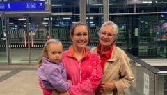 Familie Ossegger reist aus der Steiermark an (Bild: Schwaiger Gerald)