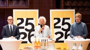 Johanna Möslinger, Interims-Chefin des Linzer Brucknerhauses, mit Bürgermeister Didi Prammer ...