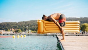 Das Strandbad in Klagenfurt erwacht und lädt in die neue Badesaison. (Bild: Daniel Waschnig)