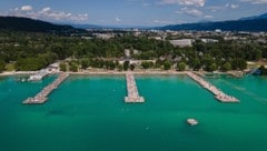 Klagenfurts Strandbäder haben bei Schönwetter noch geöffnet.
