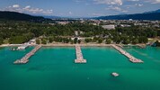 Klagenfurts Strandbäder haben bei Schönwetter noch geöffnet.