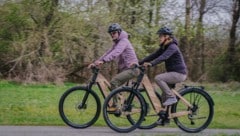 MyEsel-Testfahrt im steirischen Murtal. Im Vergleich zu den anderen Modellen wirkt der ...