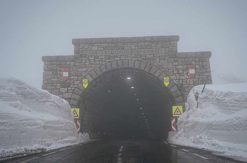Das Hochtor in 2504 Metern ist gleichzeitig der höchst Straßentunnel im Land.  (Bild: Wallner Hannes)