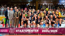 Post bejubelte den ersten Meistertitel seit 2017, den insgesamt 47. (Bild: GEPA)