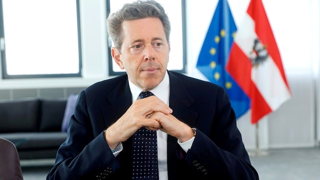 Harald Mahrer wird zur neuen Symbolfigur.