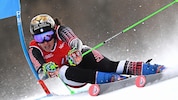Bei den italienischen Meisterschaften im Fassatal verletzte sich Ski-Superstar Federica Brignone schwer. (Bild: AP/Elvis Piazzi)