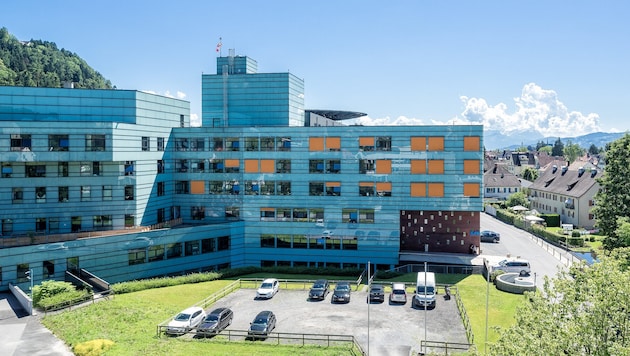 Das Landeskrankenhaus in der Vorarlberger Hauptstadt Bregenz.