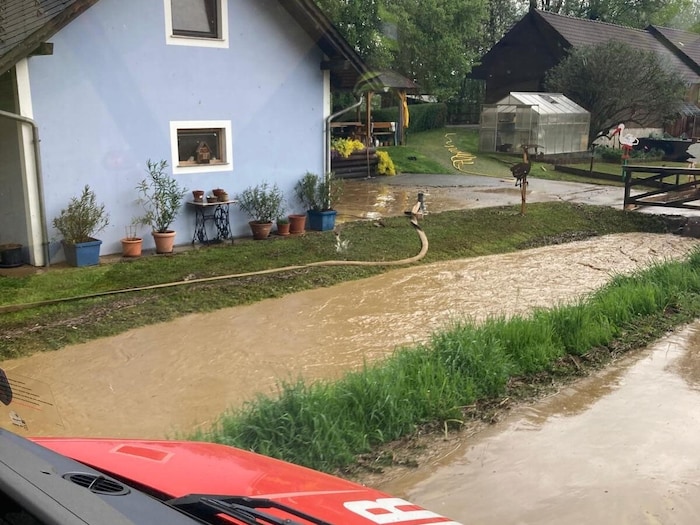 Unwettereinsatz in Hartberg