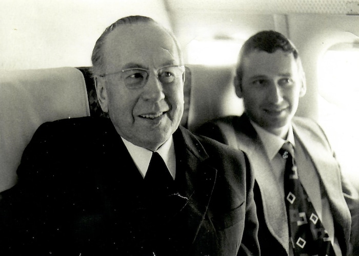 Ein Bild aus dem Archiv: Kardinal Franz König (er war für seine liberalen Ansichten bekannt und ...