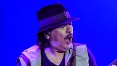 Musiker Carlos Santana (Bild: AFP/ALFREDO ESTRELLA)